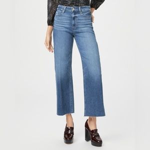 Paige Denim Anessa cropped wide leg Jean sz31